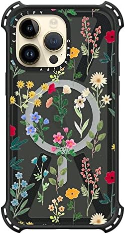 Casetify Bounce iPhone 14 Pro Max Case [6x טיפת ציון צבאי נבדק / 21.3ft הגנה על טיפה / תואם ל- Magsafe] - אביב
